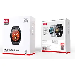 Розумний годинник Smart Watch XO W3 Pro+ IPS IP68 оплата Alipay 300 mAh Android и iOS Silver - мініатюра 2