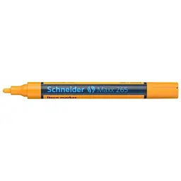 Маркер Schneider MAXX 265 крейдовий 2-3 мм, помаранчевий (S126506)