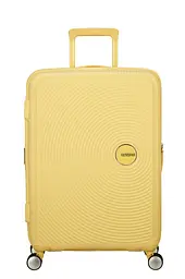 American Tourister Валіза American Tourister, Soundbox, поліпропілен, середня, 67см, 71.5/81л, TSA, 4 колеса, EXP, пастельно-жовтий - мініатюра 5