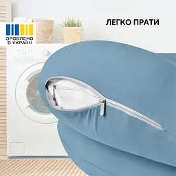 Подушка для годування IDEIA 60х70х16 - Диванчик трикотаж з карабіном м'ята - мініатюра 7