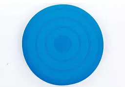 Балансувальна масажна подушка гладка EasyFit Balance Cushion Синій (EF-3164-Bl) - мініатюра 2