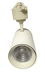 Світильник трековий LED LUMOS Tainwan БІЛИЙ 20W 5000K IP20 (15х10) ал.корпус (12м.гар)