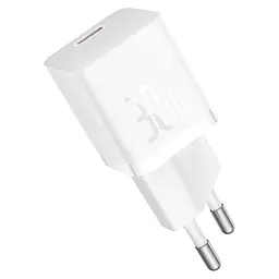 МЗП Baseus GaN5 Fast Charger (mini) PD30W (1USB-C) (CCGN070) White - мініатюра 3