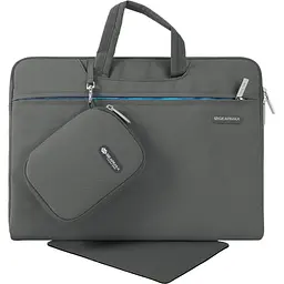 Сумка для ноутбука WiWU Campus Slim Case for MacBook 15.4` Grey [128264]