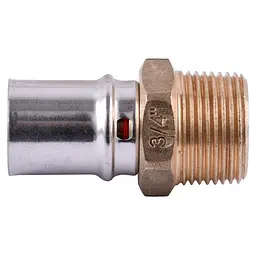Муфта із зовнішньою різьбою прес APE AP 101 3/4″х20 000001713