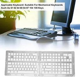 Комплект PBT кейкапів Pudding Keys, 129 клавіш для механічної клавіатури - мініатюра 8