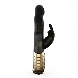 Вібратор-кролик Dorcel Baby Rabbit Gold 2.0 з перловим масажем і голівкою, що обертається. Dorcel SO4068 90557 - мініатюра 1