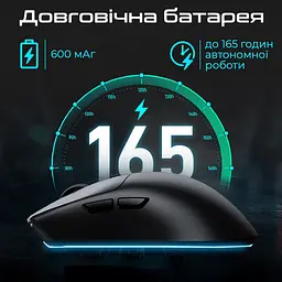 Миша RAWM SA-MH01Pro Black [155918] - мініатюра 4