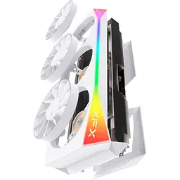 Відеокарта XFX Mercury AMD Radeon RX 9070XT OC Magnetic Air Edition with R GB White [RX-97TMARGW9] EU [130330] - мініатюра 7