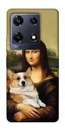 TPU чохол Demsky Mona corgi для Infinix Note 30 Pro
