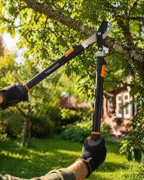 Набір Fiskars: Гілкоріз телескопічний Solid L13 + Лопата садова штикова Classic FSC - мініатюра 3