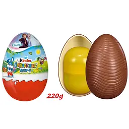 Шоколадне яйце Kinder Überraschung Riesen Rosa-Ei Disney Frozen 220 г