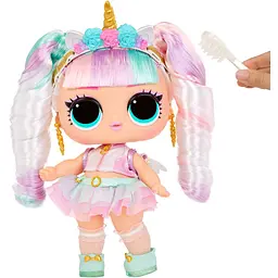 Ігровий набір з мегалялькою L.O.L. Surprise Big Baby Hair Hair Hair Єдиноріг (579717) - мініатюра 3
