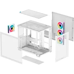 Корпус Deepcool CG530 4F White без БП (R-CG530-WHADA4-G-1) - мініатюра 11
