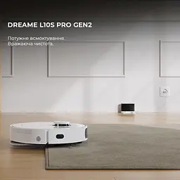 Робот-пилосос миючий Dreame Bot L10s Pro Gen2 (RLL42SDA) - мініатюра 2
