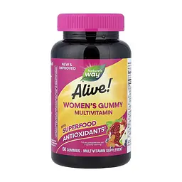 Мультивітамінний комплекс для жінок Alive!® Women's Multi Gummy 60 жувальних таблеток