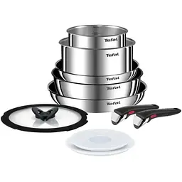 Tefal Набір посуду Ingenio Emotion, 10 предметів, нерж.сталь