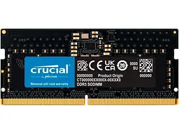 Модуль пам'яті Crucial 8 GB SO-DIMM DDR5 5600 MHz (CT8G56C46S5T)