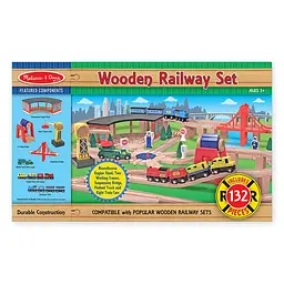 Дерев'яна дитяча залізниця Melissa&Doug (MD701) - мініатюра 5