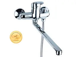 Смеситель для ванны с длинным изливом Aquatica NL-2C243C