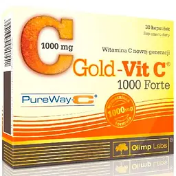 Амінокислота Gold-Vit C 1000 Forte, 30 капсул Olimp vit0004048 - мініатюра 2