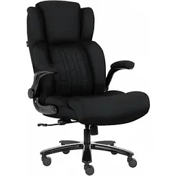Офісне крісло GT Racer B-5938 Fabric Black XL [147912] - мініатюра 2
