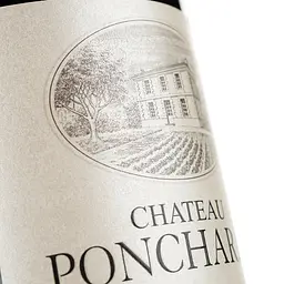 Вино Chateau Poncharac, червоне, сухе, 0,75 л - мініатюра 3