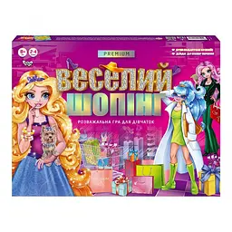 Настільна гра "Веселий шопінг Premium" рус Danko Toys От 6 лет det0012245