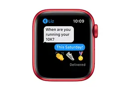 Смарт-годинник Apple Watch Series 6 GPS 44mm (PRODUCT)RED Aluminum Case w. (PRODUCT)RED Sport B. (M00M3) - мініатюра 5