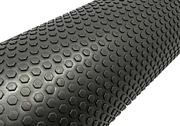 Масажний ролик EasyFit Foam Roller 60 см Чорний - мініатюра 3