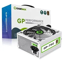 Блок живлення 750 Вт, GP-750, White, 80+ Bronze GameMax teh0028931 - мініатюра 5