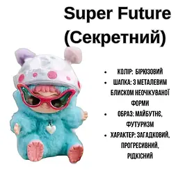 Іграшка Сюрприз Вакуку колекційний пухнастий брелок лялечка з прикрасою Wakuku Kawaii 18 см - мініатюра 7