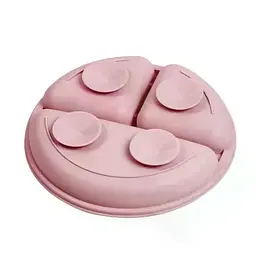 Силіконовий дитячий набір посуду, 6 предметів - компактний та безпечний комплект для годування малюків - мініатюра 3