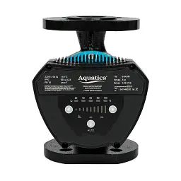 Насос циркуляційний енергозберігаючий фланц 6-90Вт Hmax 6м Qmax 125л/хв DN40 220мм + відповідний фланець AQUATICA GPA40-6F/220 IV (774082) - мініатюра 5