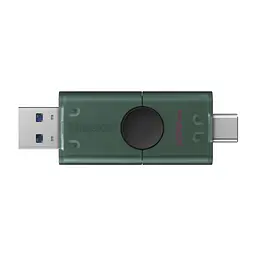 Накопичувач 256GB USB 3.2 Type-A + Type-C DT DuoG2 Kingston teh0013400 - мініатюра 2
