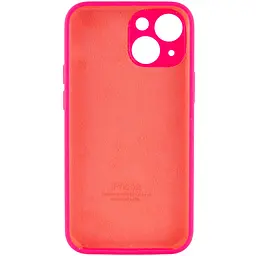 Чохол Silicone Case Full Camera Protective AA Apple iPhone 13 6.1" Розовий / Barbie pink - мініатюра 2