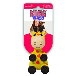 Іграшка для собак KONG Wiggi Giraffe - мініатюра 2