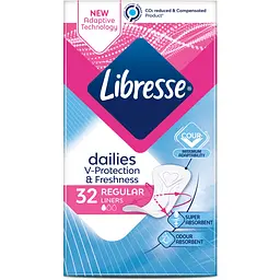 Прокладки гігієнічні Libresse Dailies Protect Normal 32 шт. - мініатюра 2