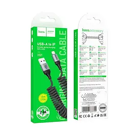Кабель HOCO Lightning Nuevo charging data cable X121 1.5m, 2.4A