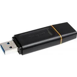 USB флеш накопичувач Kingston 128GB DT Exodia Black/Yellow USB 3.2 (DTX/128GB) - мініатюра 3
