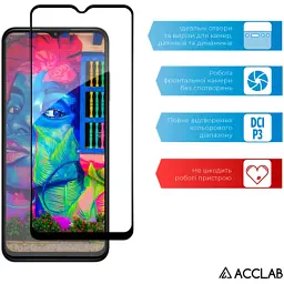 Скло захисне ACCLAB Full Glue Nokia G42 5G Black (1283126582097) - мініатюра 5