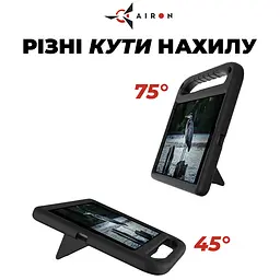 Защитный EVA чехол AIRON Premium для iPad 10.2" 2019/2020/2021 7/8/9-го поколения и Air 3 черный - мініатюра 4