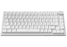 Клавіатура ігрова механічна Ajazz AK-820RW White USB Red Switch