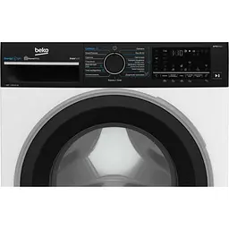 Beko Пральна машина фронтальна, 9кг, 1400, A, 55см, дисплей, пара, інвертор, WIFI, білий - мініатюра 8
