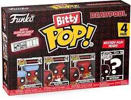 Набір фігурок Bitty Pop Marvel Deadpool Дедпул 4 Pack 3 см (BP D 4P) - мініатюра 2