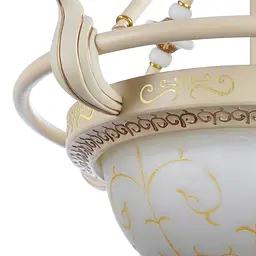 Люстра стельова Brille класична E27 60W BG (BKL-386C/3) - мініатюра 3
