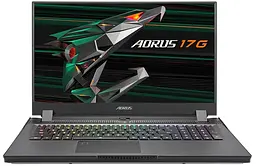 Ноутбук AORUS 17.3 FHD 300Hz/Intel i7-11800H/16/512GB/NVD3060P-6/DOS (AORUS_17G_KD-72RU325SD)
