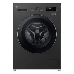 Пральна машина LG фронтальна, 6.5кг, 1200, A+++, 44см, дисплей, пара, інвертор, чорний (F2Y1WS6J) - мініатюра 2