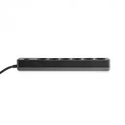 Мережевий подовжувач Videx Oncord з/з 6 п 3 м (3x1.5 мм) з кнопкою чорний (VF-PD63G-B) - мініатюра 3