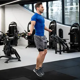 Скакалка Gymtek швидкісна чорна - мініатюра 6
